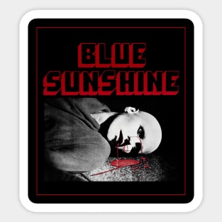 Blue Sunshine Sticker